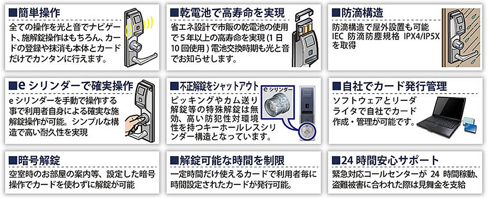 Ｆｅ?ＬＯＣＫ特徴